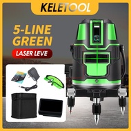 5 12 Line Green Laser Level Self-Leveling Cross Line Laser Level / Laser leveling Building Outdoor