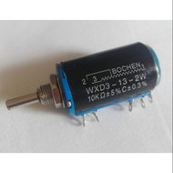 WXD3-13-2W 10K ohm Rotary Multiturn Wirewound Potentiometer