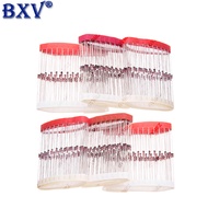 100PCS 2V4 3V3 3V6 4V7 2V7 BZX55C Series 0.5W Zener Diode Voltage Regulator Diode  5V6 4V3 3V9 3V0 2