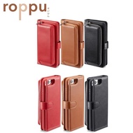 .........] Roppu Card Wallet Case Plain For iPhone 7+/8+