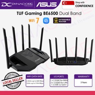 ASUS TUF Gaming BE6500 Dual Band WiFi 7 (802.11be) Extendable Gaming Router