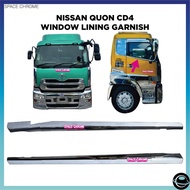 NISSAN QUON CD4 WINDOW LINING GARNISH CHROME DOOR GARNISH CHROME NISSAN CD4 ACCESSORIES CHROME QUON 