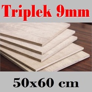 Triplek 9mm 50x60 cm Custom Multiplek Plywood 9mm