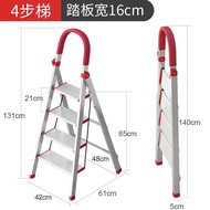 【TikTok】#Ladder Home Aluminium Alloy Herringbone Ladder Folding Stair Indoor Multi-Functional Stretchable Thickened Se00