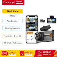 Carlover Dash Cam H006 Front 4K + Rear 4K 3.0-Inch IPS Screen App Control Car Camera Car Camera Dash