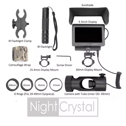 Megaorei M2A Professional Telescope Camera Kit Infrared Night Vision Monoculars for Hunting Support 