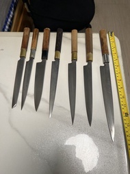 日本廚刀 柳刃7把