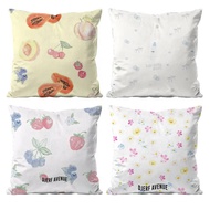 Djerf Summer BerriesS Print Avenue Pillow Case Anti-dustmite Pillowcase Invisible Zipper Silky Short