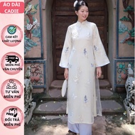 DIEN PHUC Ao Dai - 4-Layer Ao Dai - Straight Ao Dai - Luxurious - Elegant - CADIE Ao Dai