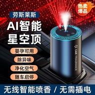 Sprayer Top Car Accessories Perfume Locomotive Smart Aromatherapy Lamp Projection Aromatherapy Starr