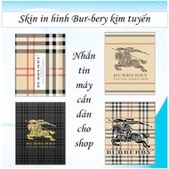 Bu berry printed sticker (message the machine's name to stick to the shop)