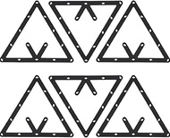 uvbws 6 Pcs Billiards Magic Ball Rack, Triangle Magic Rack 8 9 10 Ball,Bracket triangle club accesso