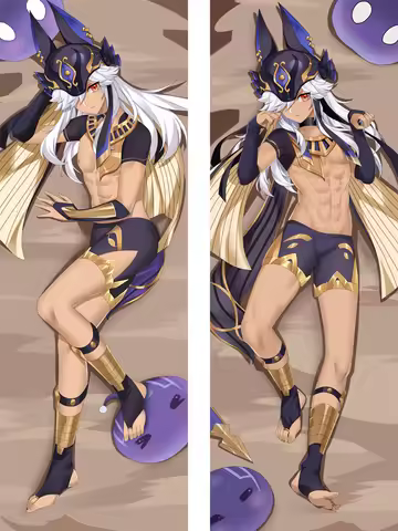 DIY Personalized Dakimakura Pillowcase Anime Cyno Double-sided Print Hugging Full Body Decorative Pi