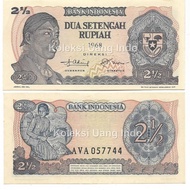 Wowza Uang Kuno 2 1/2 Rupiah Soedirman 1968 ◥