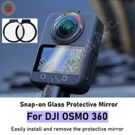 For DJI OSMO 360 Lens protection glass / DJI OSMO 360 Lens Protector HD Protective Lens