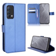 Realme GT Master Edition Casing Flip Phone Holder Stand Realme GT Master Edition Case Wallet PU Leather Back Cover