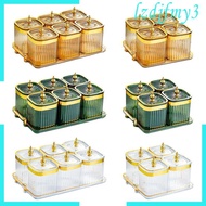 [Lzdjlmy3] Snack And Nut Serving Plate, Candy And Nut Dish with Lid, Snack Plate for Living