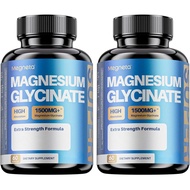 Magnesium Glycinate – High Absorption Magnesium Supplement with Vitamin B6, D3– 120 Capsules