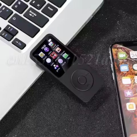 Portable Mini MP3/MP4 Player Music Player Bluetooth 5.4 Music Stereo Player 1.8 inch Screen Support