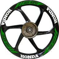 ◫ ❏ ✆ Honda Click 125i White Honda Decal Mag Sticker