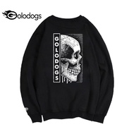 Original Golodogs Basic Drown Thick Crewneck Sweater