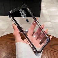 เคส หลังใส ขอบเงา สำหรับ OPPO A9 2020 A5 2020 กันกระแทก นิ่ม