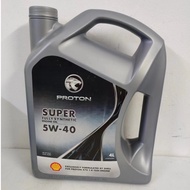 PROTON SHELL 5W40 ENGINE OIL FULLY SYNTHETIC 5W-40 ENGINE OIL 4L