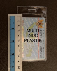 (Terbaik) Kantong Id Card Plastik Id Card Kantong Nametag Uk 6 X 9