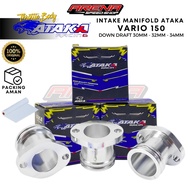 ATAKA Racing Intake Manifold TB Down Draft Vario 150 - Intake Manifold 30 - 34MM PCX Original Ataka