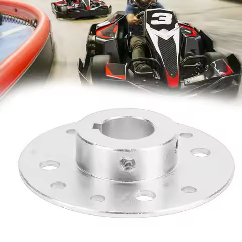 Alloy Rear Sprocket Drum Brake Hub Adapter Simple Installation Go Kart Sprocket Hub 1 Inch Bore High
