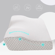 {fgjh} Xiaomi pillow Memory Foam Bed Orthopedic Pillow for Neck Pain Sleeping with Embroidered Pillo