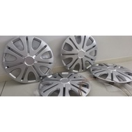 15 Inch Universal Silver Wheel Cover Rim Cap(1  set 4 psc