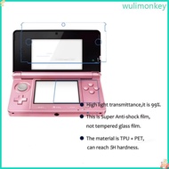 2pcs Screen Protector for 3DS Game Console Explosionproof Film Scratchproof