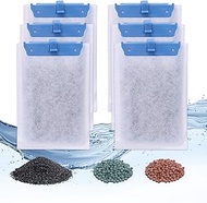 Large Aquarium Filter Cartridges (6-Pack) for Tetra Whisper Bio-Bag Power Filters & Tetra ReptoFilte