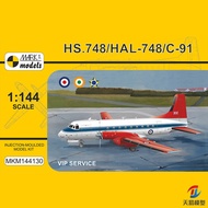 Tianyi Model Mark.I MKM144130 HS.748/HAL-748 VIP Special Machine 1/144
