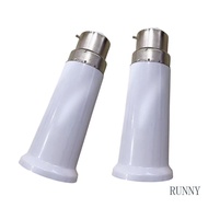 RUNNY B22 to E27 Adapter Converter B22 to E27 Adapter Lamp Socket Converters Allow to Install E27 St