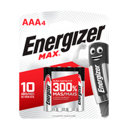 ENERGIZER MAX AAA 1.5V ALKALINE TRIPLE A BATTERY BATTERIES 2 PCS (E92BP2) / 4PCS (E92BP4) / 8PCS (E9