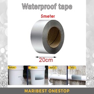 20CM X 5M Waterproof Tape Aluminium Foil Adhesive Tape Crack Repair Anti-Leakage Bumbung Gam Kuat Ta