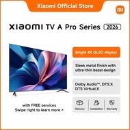 Xiaomi TV A Pro 2026 Series | 43''/55'', 4K QLED display with MEMC, Sleek metal ultra-thin bezel des