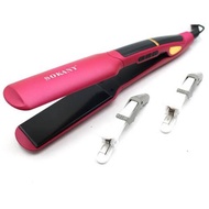 Sokany Electric Hair Straightener PINKHot Brush &amp; Flat Iron HS-030