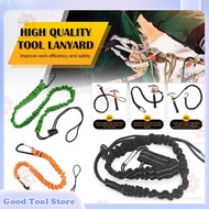 Safety Lanyard with Locking Carabiner Anti Slip Tool Safety Rope Tether Suitable Lanyard Work Tools
