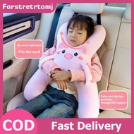 forstretrtomj Kids Car Ne Pillow With Seat Belt Safety Sleep Aid Prevent Leaning Head Ba Seat Sleepi