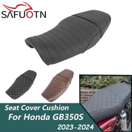 One Piece Retro Seat Cushion For Honda GB350S 2023-2024 Front Driver Rear Passenger Seat Cover Motor