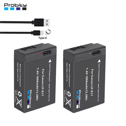 LPE17 LP E17 LP-E17 Battery For Canon LP-E17 RP 77D 200D 750D 760D 8000D Kiss X8i M3 Rebel Rebel T6i