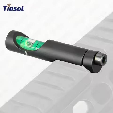2026 Tactical Rifle/Airgun Scope Alloy Spirit Level Bubble for 20mm Scope Sight Rail Weave/Picatinny