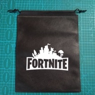 [With Free Gift] 29*20cm Limited Edition Game fortnite Bag Gift Bag Waterproof Bag Ready Stock