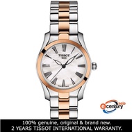 Tissot T112.210.22.113.01 Women's Quartz T-Lady T-Wave Two-Tone Stainless Steel Bracelet Watch