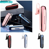 MIQUEL E1 Wireless Bluetooth Earphone, Ear Hook Earbuds Business Headphones, Simple Mic Single in-ea