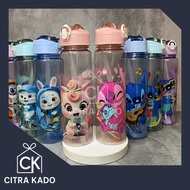 750ML DRINKING BOTTLE ANIMAL DRINKING BOTTLE/ 750ML CHILDREN'S CHARACTER DRINKING BOTTLE/