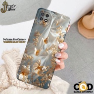 HP Samsung Galaxy A22 5G Softcase Pro Camera Case Butterfly Softcase Samsung A22 5G Phone Case Samsu